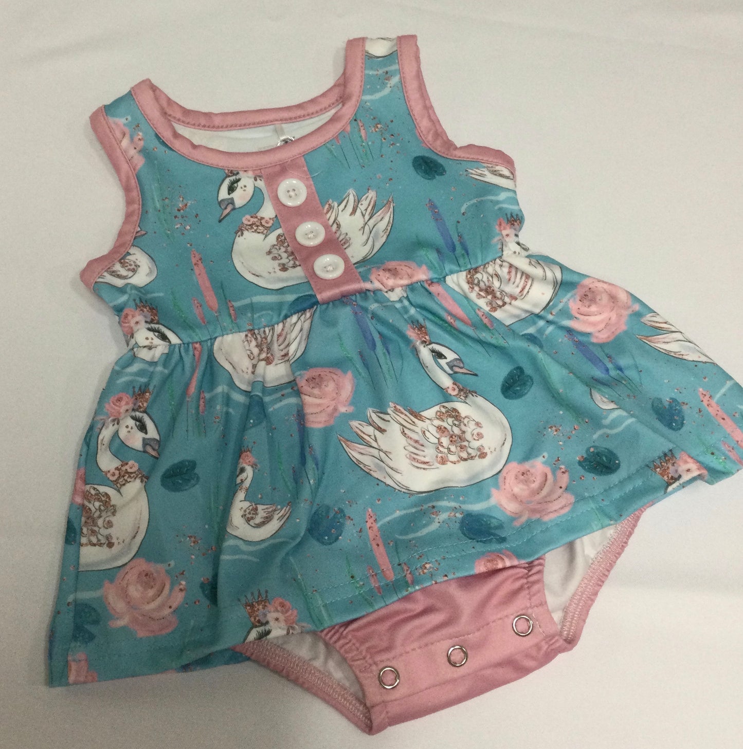 Princess Swan Romper