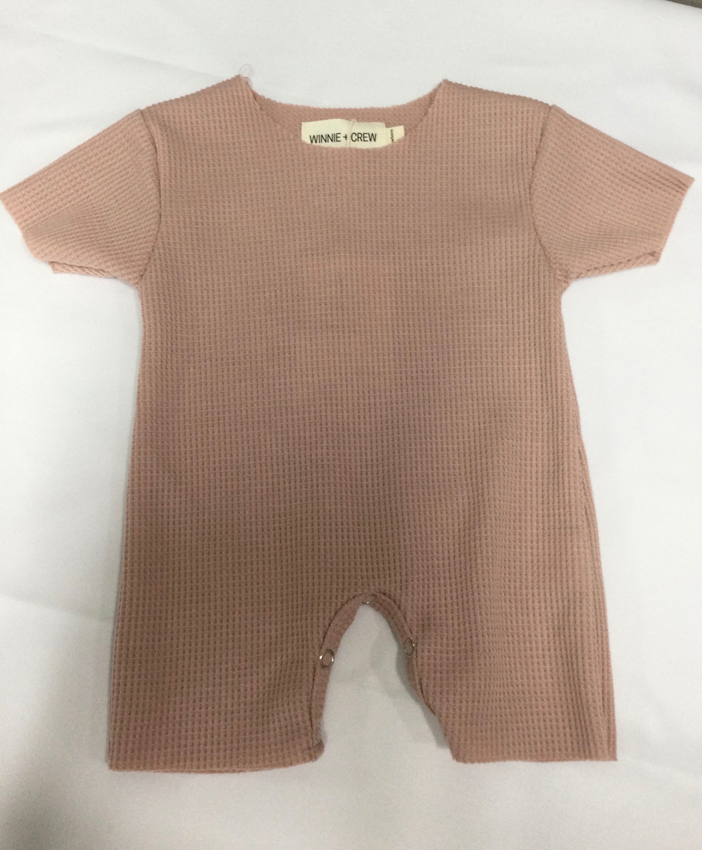 Winnie & Crew Jo Romper Pink