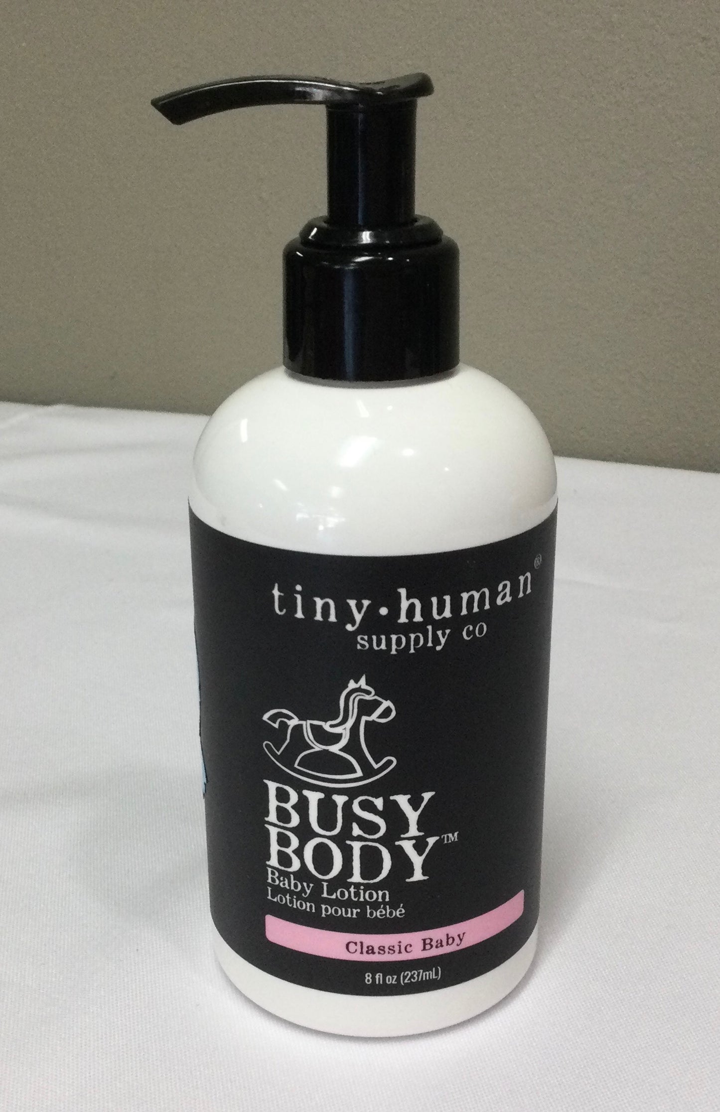 Tiny human baby lotion