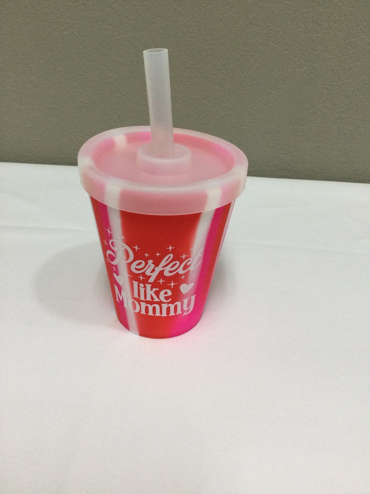 Silicone Cup with Straw