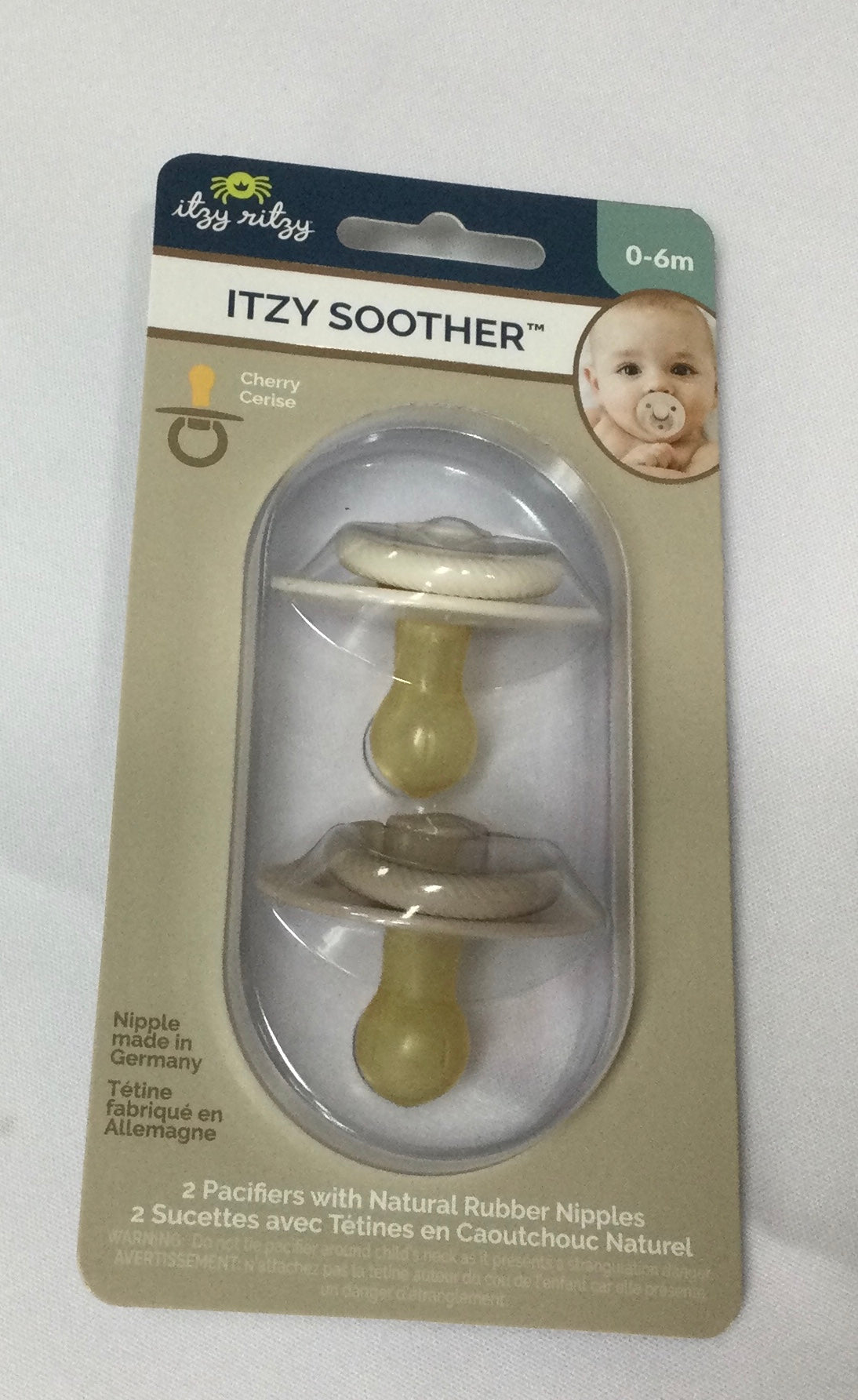Itzy soother pacifier 0-6 month