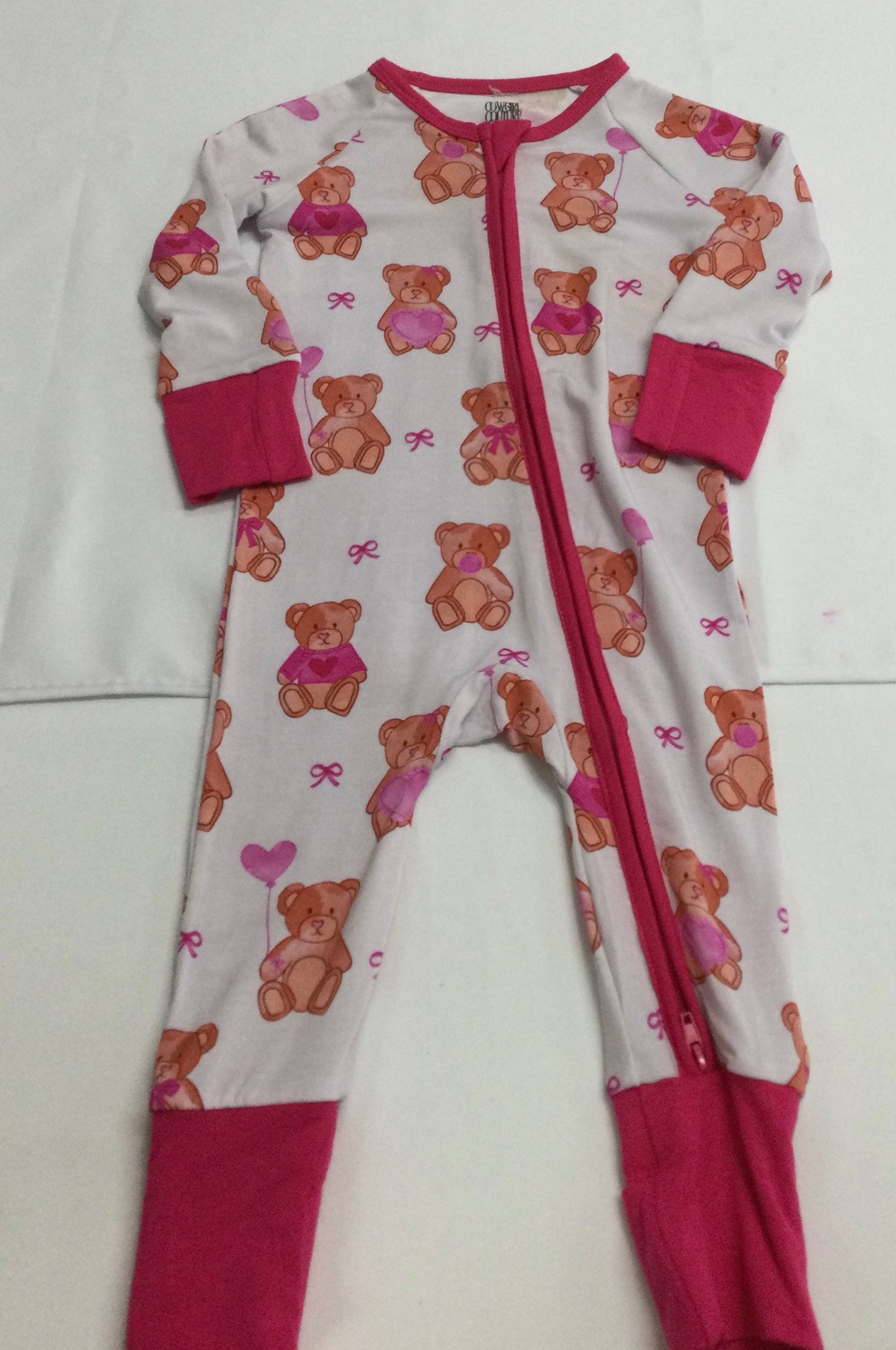 Bears & Bows Bamboo Pj’s