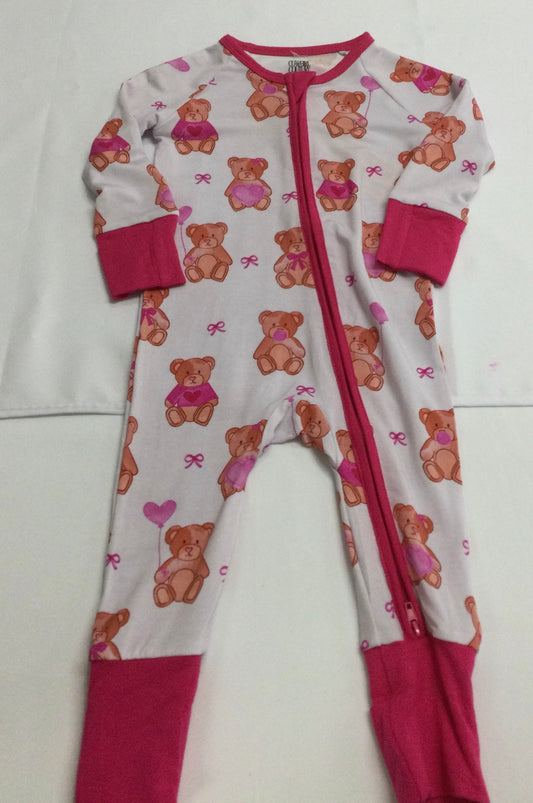 Bears & Bows Bamboo Pj’s