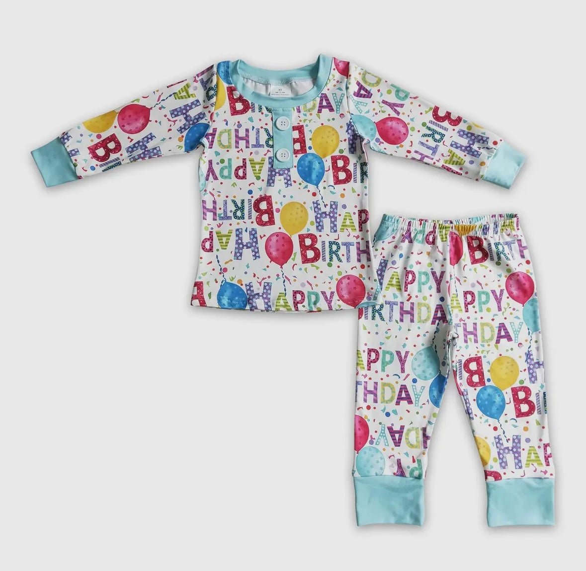 Boys Birthday Pjs