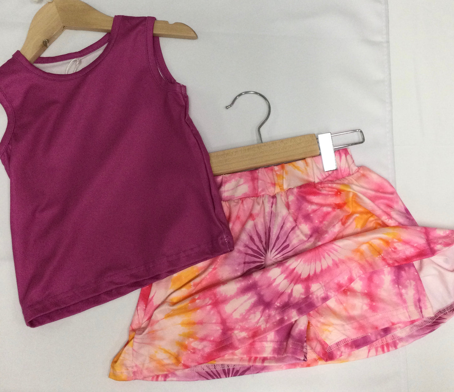 Tie Dye Vibes Skirt Set