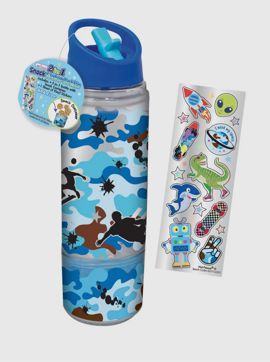 2 in 1 Snack Bottle