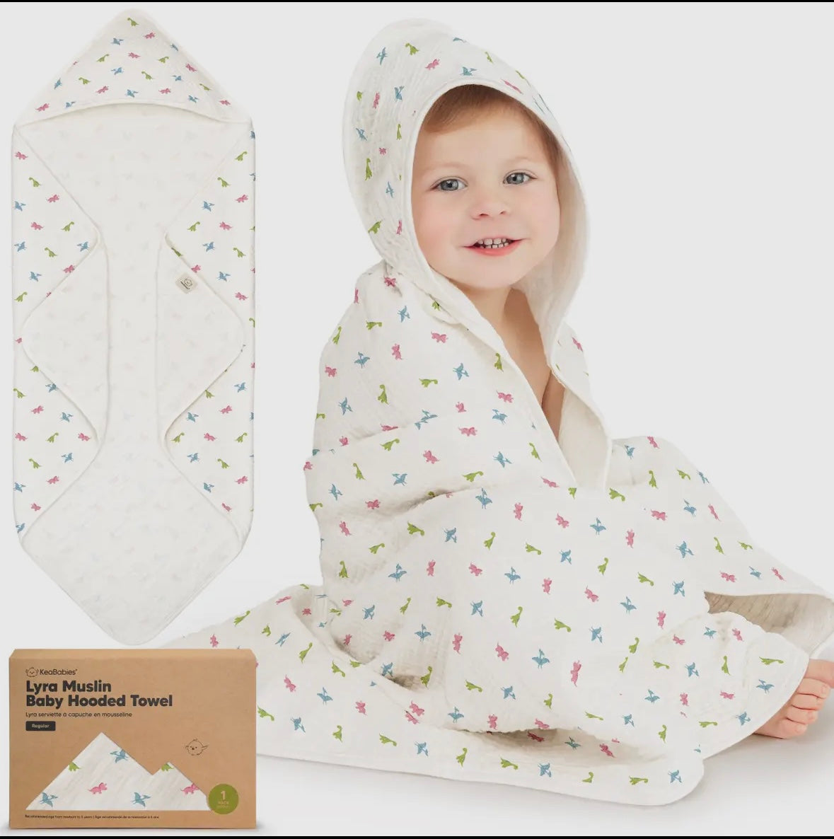 Muslin Hooded Bath Towel