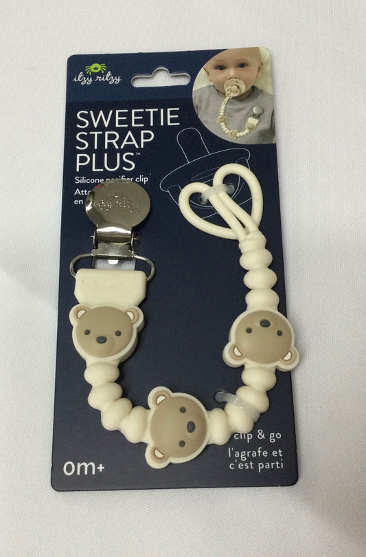 Pacifier clip-bears