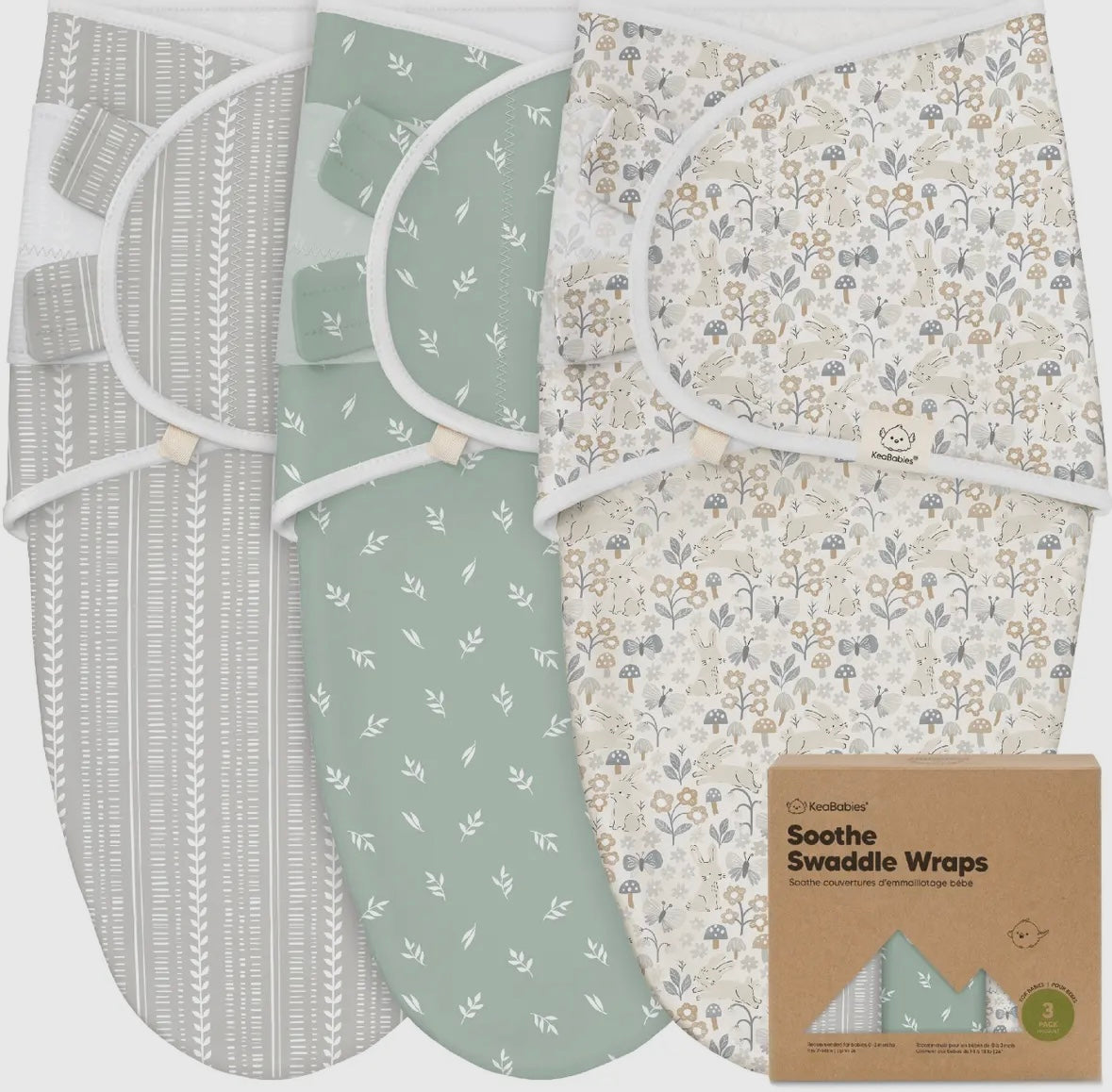 Soothe Baby Swaddles 3pk