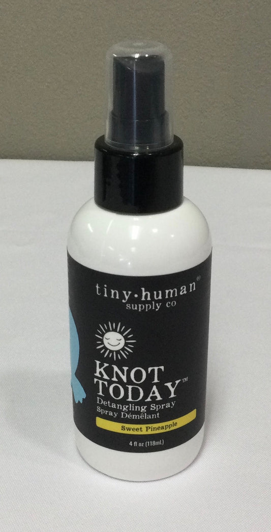 Tiny human detangling spray