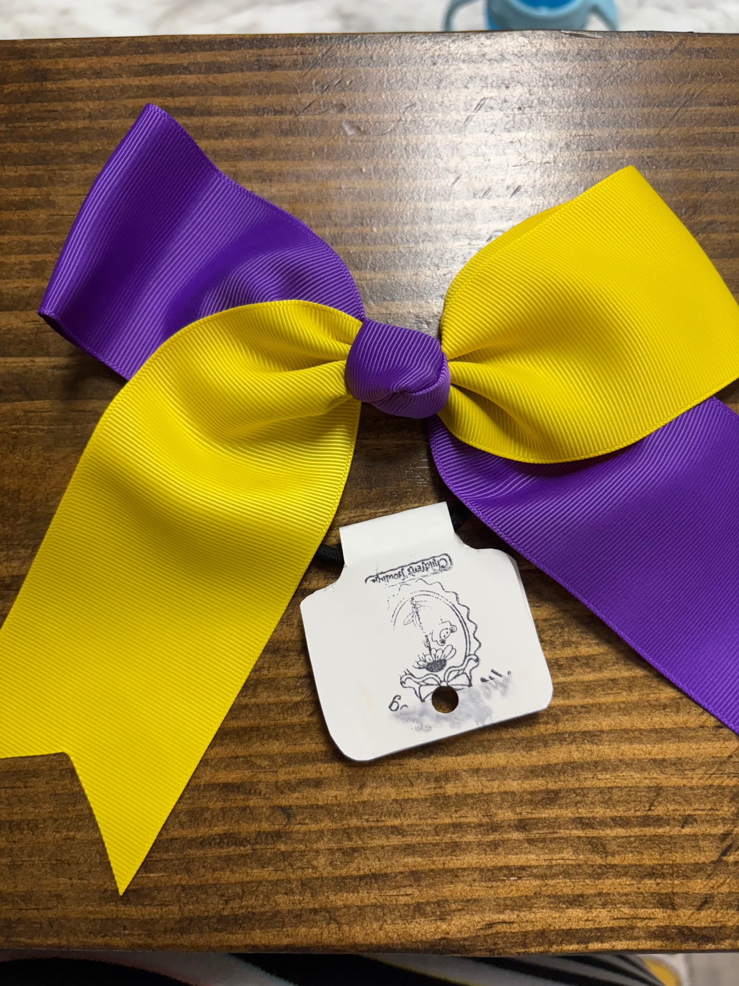 School Spirit Cheer Hair Bow